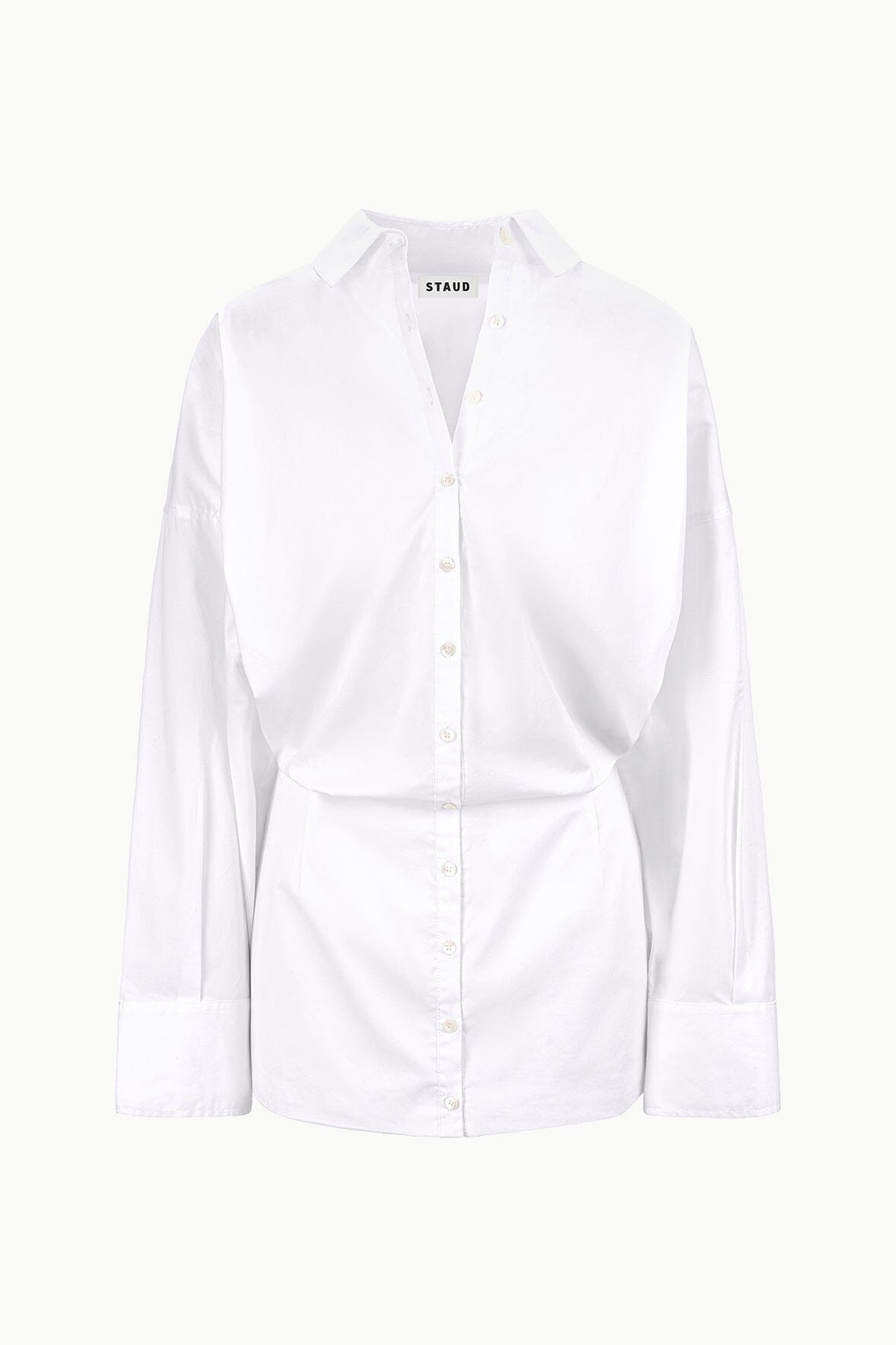 STAUD | Cynthia Dress White