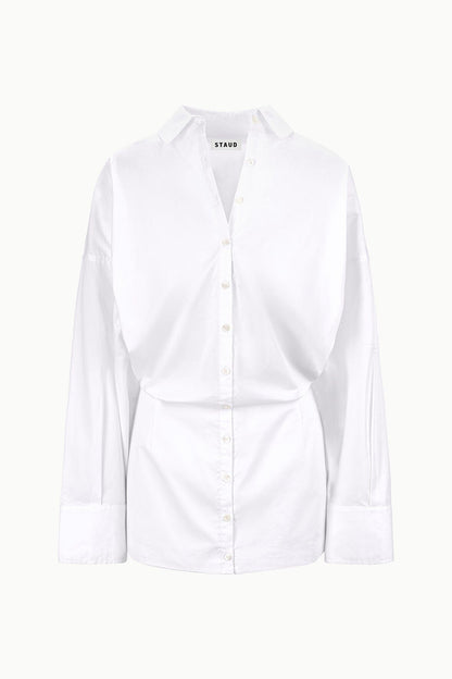 STAUD | Cynthia Dress White