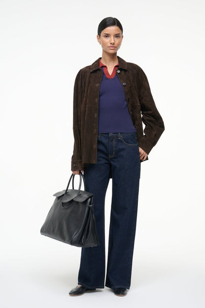 STAUD | Gene Top Navy Sangria