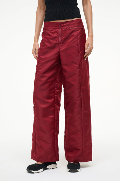 STAUD | Action Pant Deep Red