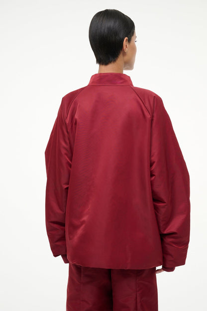 STAUD | Cal Jacket Deep Red