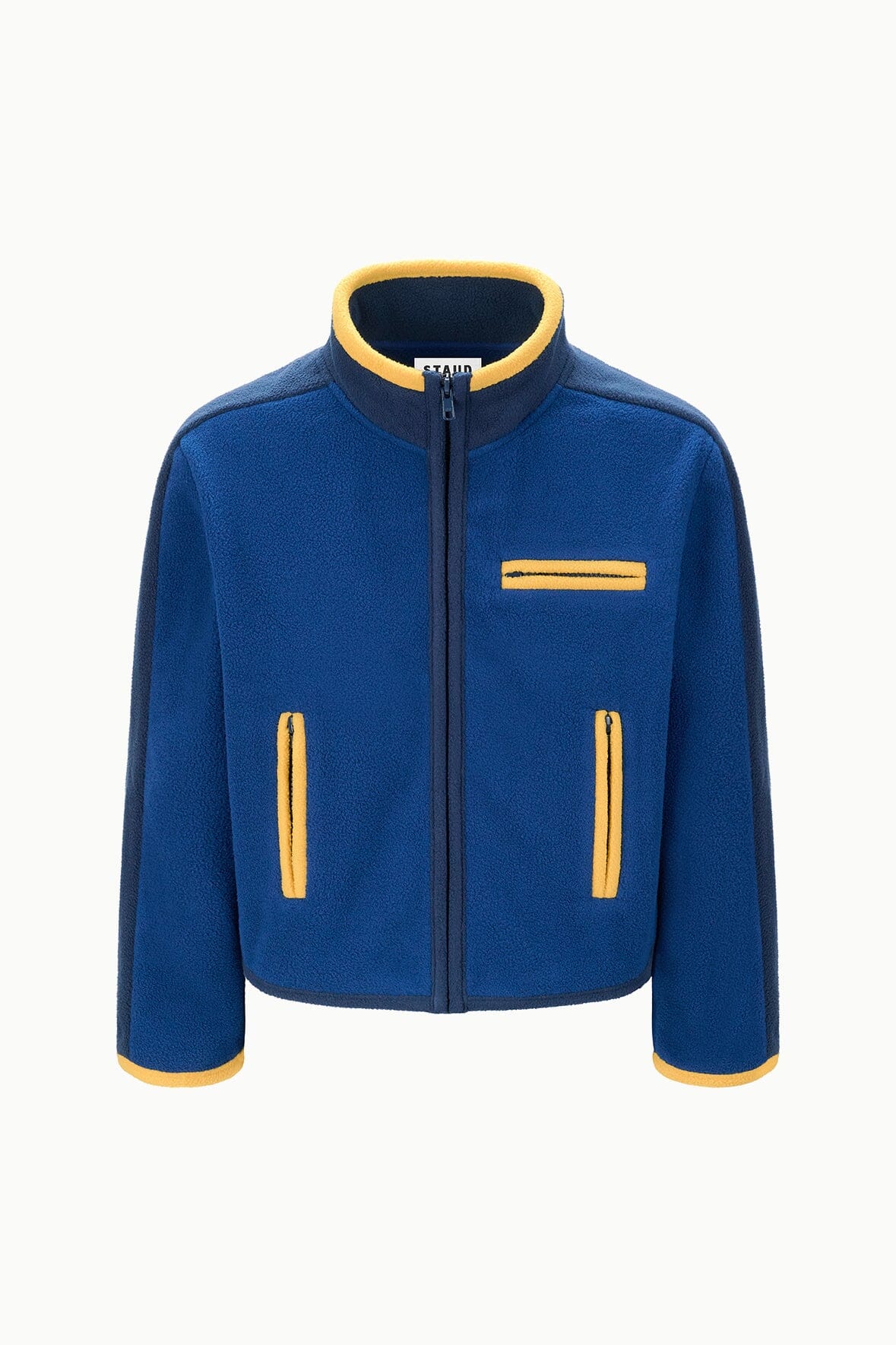 STAUD | Jeter Jacket Royal Chartreuse