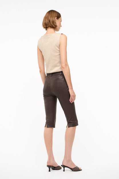 STAUD | Hanover Leather Capri Tiramisu