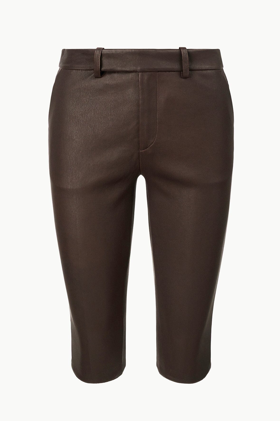 STAUD | Hanover Leather Capri Tiramisu