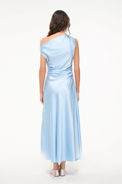 STAUD | Phare Silk Dress Cloud