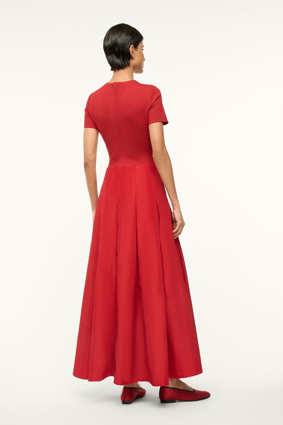 STAUD | Hopper Dress Rouge
