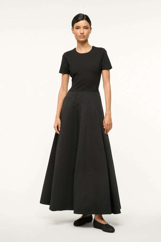STAUD | Hopper Dress Black
