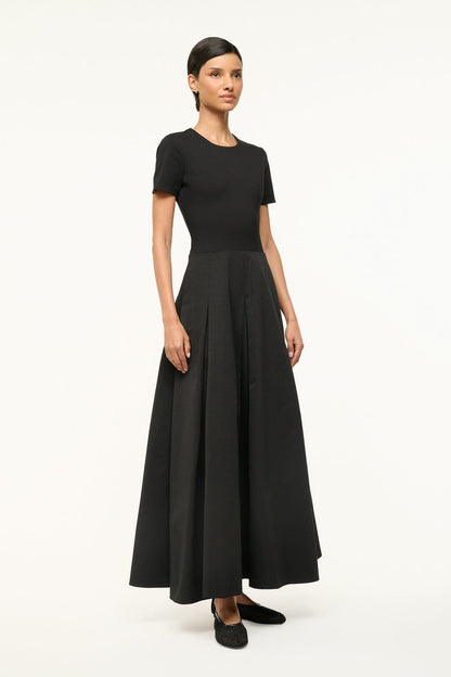 STAUD | Hopper Dress Black