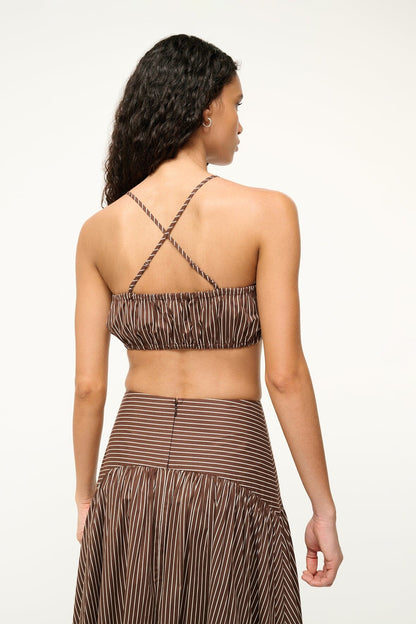 STAUD | Hammock Top Dark Oak Micro Stripe