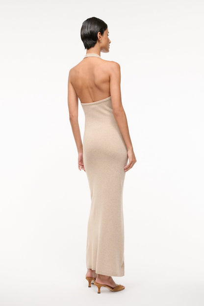 STAUD | Canela Cashmere Dress Stone