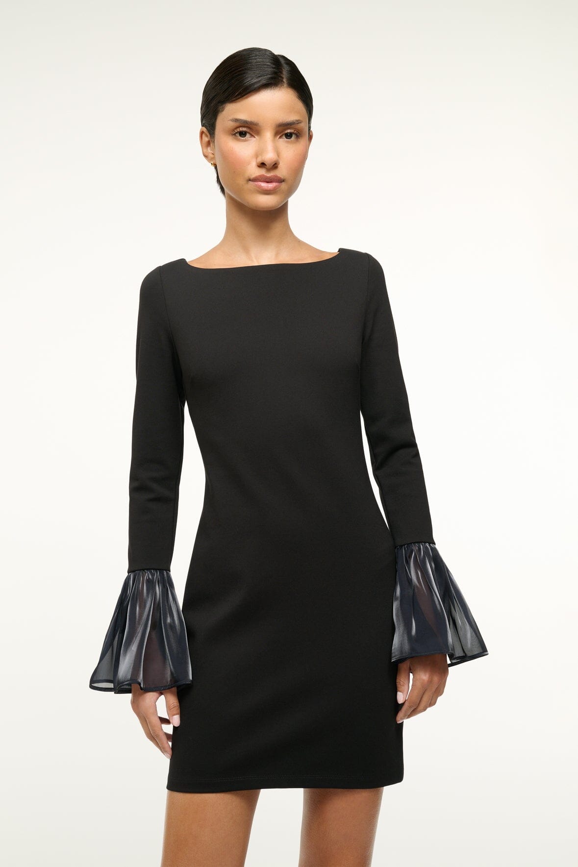 STAUD | Hawthorne Dress Black Navy