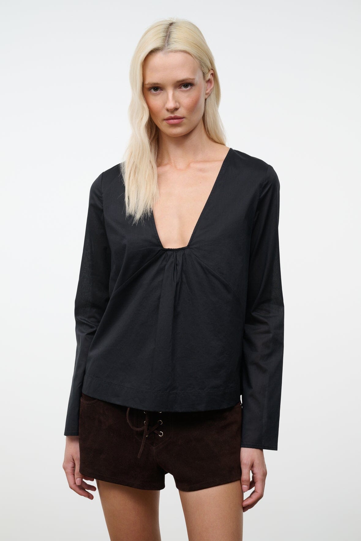 STAUD | Su26 Vivi Top Black