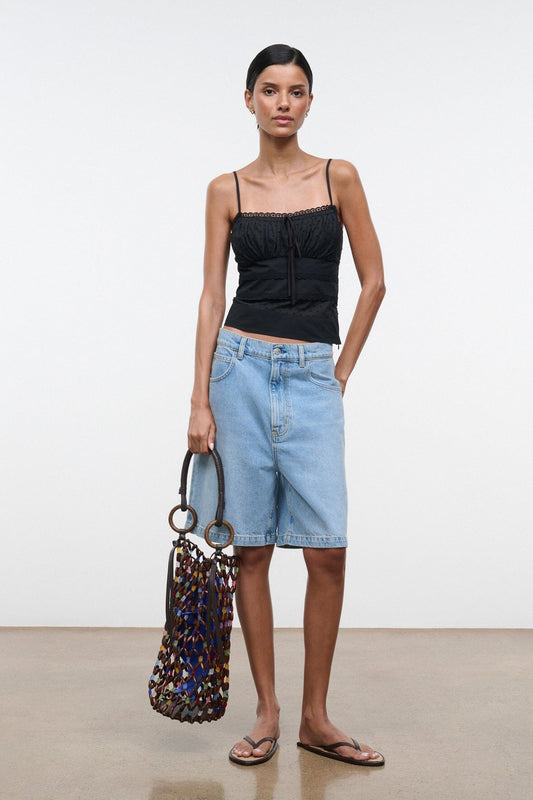 STAUD | Halie Top Black