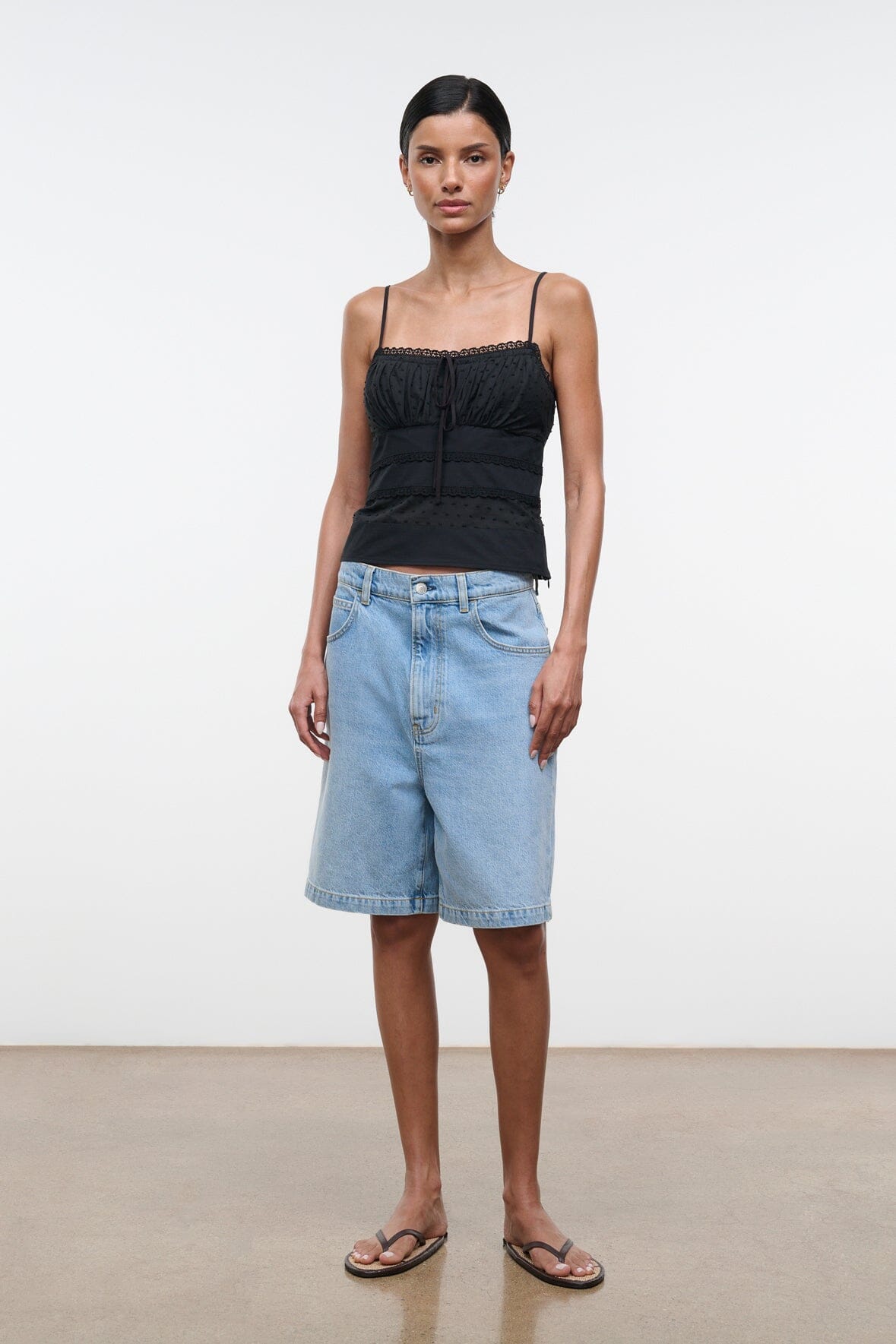 STAUD | Halie Top Black