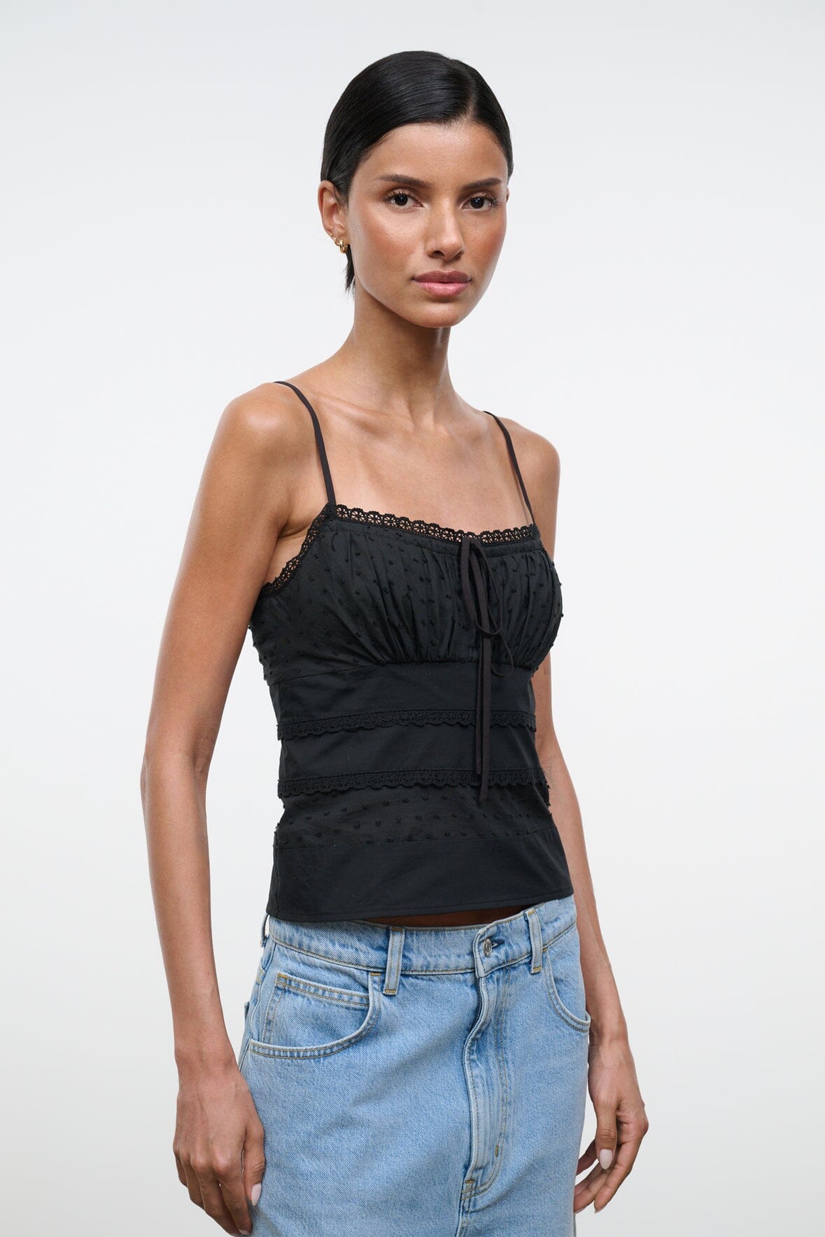 STAUD | Halie Top Black