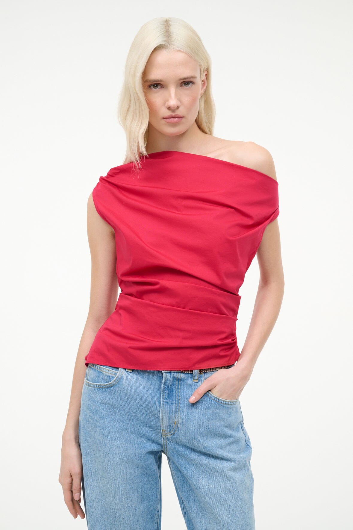 STAUD | Phare Top Cherry