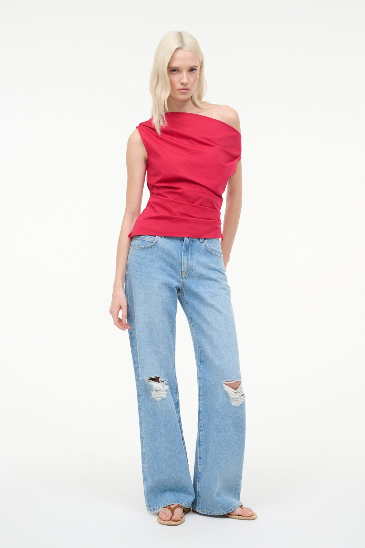 STAUD | Phare Top Cherry