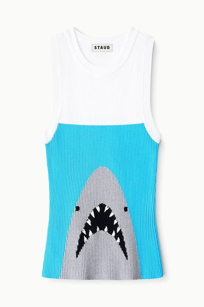STAUD | Malia Tank Great White