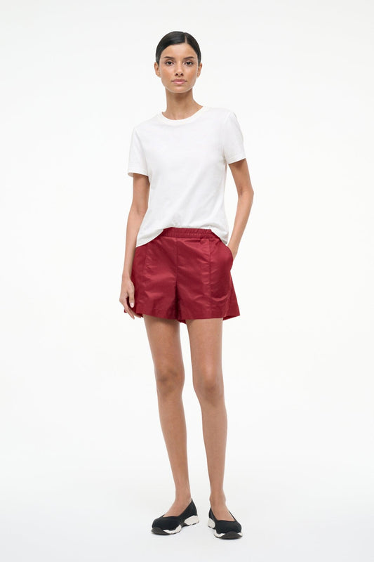 STAUD | Taurus Short Deep Red