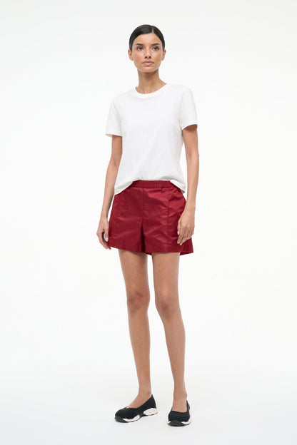 STAUD | Taurus Short Deep Red